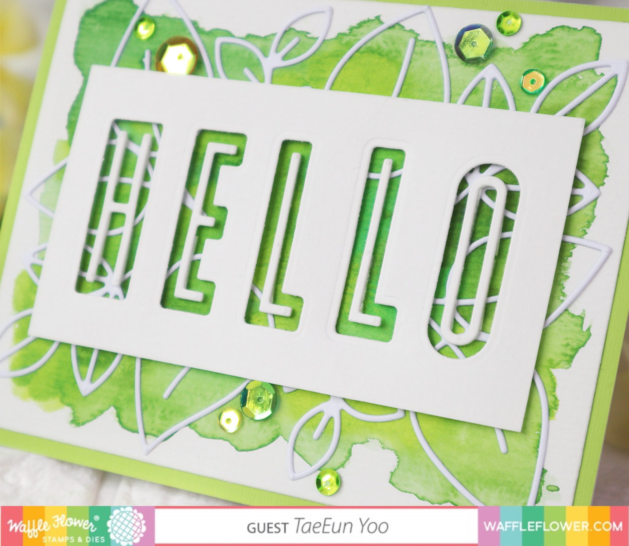 Waffle Flower February 2021 Release Blog Hop – rainbow in november