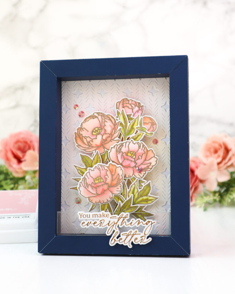 taeeun-blushing-blooms-stamp-shadow-box-frame-evergreen-sparkle-die-45-3-1-2